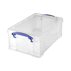 Really Useful Products Aufbewahrungsbox 9 l Transparent