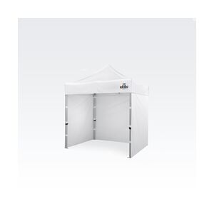 BRIMO Scherenzelte 2x2m - mit 3 Wänden - Weiß