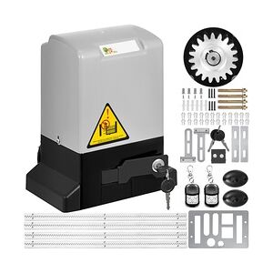 VEVOR Garagentoröffner Torantrieb Schiebetor 600 kg Torantrieb Schiebetor Set 12 m Elektrischer Schiebetorantrieb 13 m / min Schiebetorantrieb Set