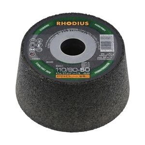 Rhodius Schleiftopf SIC24 K24 Ø 110 mm Bohrung 22,23 mm