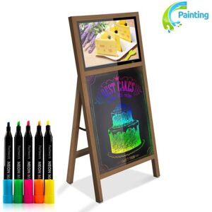 Barcelona Led - Tragbares Digital Signage mit Tafel + Akku