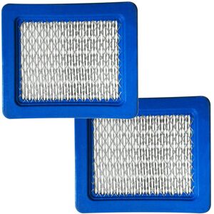 TRADE-SHOP 2x Papier-Luft-Filter für Briggs & Stratton 12J800 12J900 12K700 12L800 12L900 12M800 12M900 12P800 12Q500 12Q800 12R500 12S500 12S700 12S800 12T200