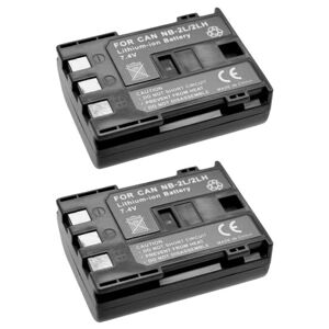 2x Trade-shop Kamera Li-Ion Akku 1000mAh für Canon FV500 FVM200 FVM30 FVM-1 FVM-10 MV-5 MV-5i MV-5iMC MV-6iMC MV-790 MV-800 MV-830 MV-830i MV-850i