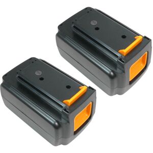 2x Trade-shop Li-Ion Akku 36V / 2000mAh kompatibel mit Black & Decker LBX2040, LBX36, LBXR36-2, LBX1540, LBX1540-2, LBXR2036, LBX2540