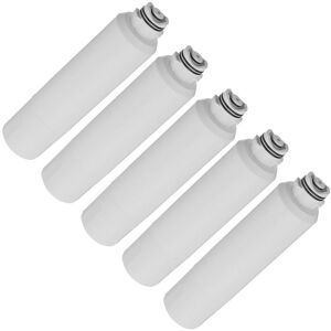 5x Trade-Shop Ersatz Wasser-Filter für Samsung RF28JBEDBSG RF28HDEDPWW RF30HBEDBSR RF30HDEDTSR RF31FMESBSR RF323T RF323TEDBSR RF32FMQDBSR RF34H9950S4