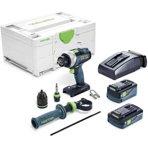 Akku-Bohrschrauber tdc 18/4 5,0/4,0 I-Plus quadrive - Festool