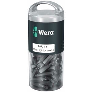 Wera - 867/1 torx diy 100, tx 10 x 25 mm, 100-tlg.