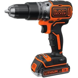 Black & Decker Black+decker BL188E2K Akku Schlagbohrschrauber 2-Gang 18V 2x Akkus Koffer