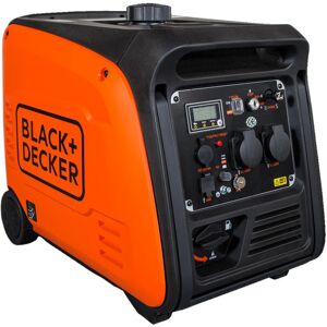 Black & Decker Black+decker Inverter Stromaggregat Benzin 3900 Watt 230V E-Start Funkstart ats