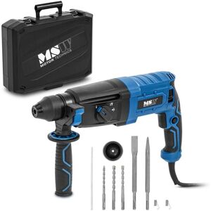 MSW Bohrhammer Stemmhammer Schlagbohrer 800 W 1350 U/min 5700 Schläge/min + Koffer