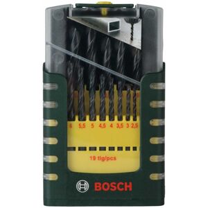 Metallbohrer-Set hss-r, 19-tlg., 1 - 10 mm, Gripbox - Bosch