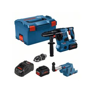 Bosch - Akku-Bohrhammer gbh 18V-28 cf, SDS-Plus, 2x 8,0 Ah ProCore + gde 18V-16