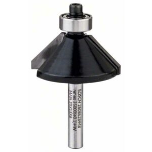 Fase-/Bündigfräser 6 mm, D1 34,9 mm, b 11,1 mm, l 14,6 mm, g 56 mm, 45° - Bosch