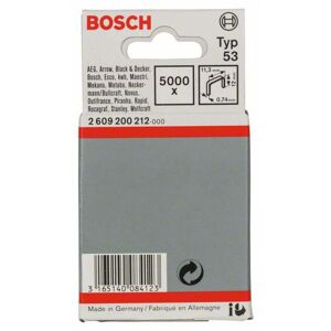 Feindrahtklammer Typ 53, 11,4 x 0,74 x 12 mm, 5000er-Pack - Bosch