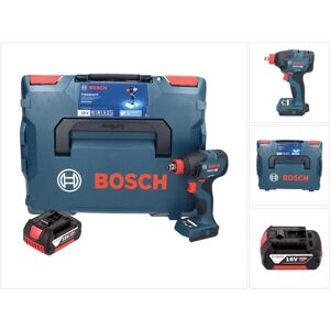 Bosch - gdx 18V-210 c Professional Akku Drehschlagschrauber 18 v 210 Nm Brushless + 1x Akku 4,0 Ah + Connectivity Modul + L-Boxx - ohne Ladegerät