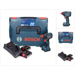 Bosch GDX 18V-210 C Professional Akku Drehschlagschrauber 18 V 210 Nm Brushless + 2x Akku 2,0 Ah + Ladegerät + Connectivity Modul + L-Boxx