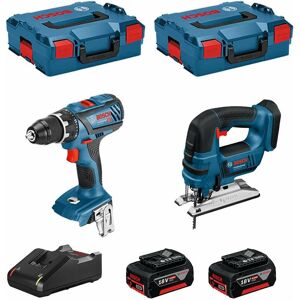 Kit 18V BSK182M2F (gsr 18V-28 + gst 18V-LI b + 2 x 4,0 Ah + GAL18V-40 + 2 L-Boxx 136) - Bosch