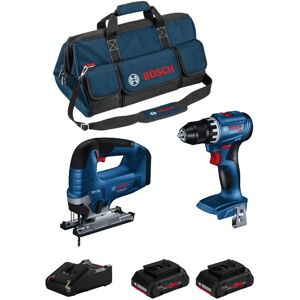 BOSCH Kit BK2024BAG (GSB 18V-45 + GST 18V-125 B + 2 x 4,0 Ah ProCORE + GAL18V-40 + HDBAG)