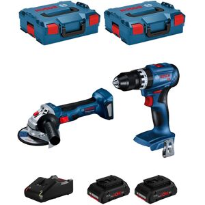 BOSCH Kit BK220 (GWS 18V-7 + GSB 18V-45 + 2 x 4,0 Ah ProCORE + GAL18V-40 + 2 x L-Boxx 136)