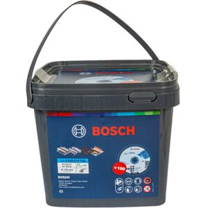 Bosch Professional Trennscheibe Ø 125 x 1 mm für Metall (100 Stück im Eimer, A 60 T BF, Standard for Metal, gerade)