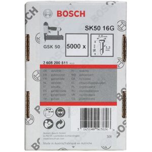 Senkkopf Stift SK50 16G 1,2 x 1,0 x 16 mm / für gsk 50 / 5000 Stk - Bosch