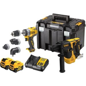 Akku-Maschinen-Set (DCD703, DCH072, 2x DCB126 und DCB112) 12 v, 2x5,0 Ah - Dewalt