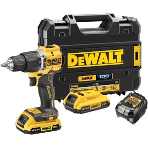 DeWALT Akku-Schlagbohrschrauber DCD100YD2T 2x 2,0 Ah + Ladegerät in TSTAK-Box