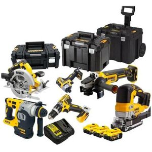 DCK755P3T 7-teilig Kombi-Set xr 18V 3 x 5,0 Ah Li-Ion im Toughsystem - Dewalt