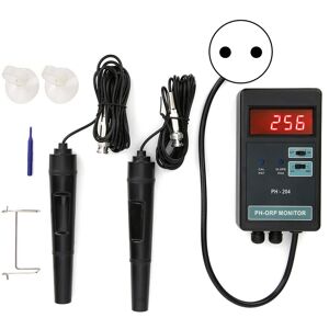 EOSNOW Digitale LED-Anzeige, PH/ORP-Temperaturkontrollmonitor, Messgert, Tester, berwachungsausrüstung, EU-Stecker, 220 v