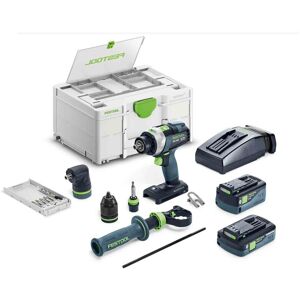 Akku-Schlagbohrschrauber tpc 18/4 5,0/4,0 I-Set quadrive, 1x 4,0/5,0 Ah - Festool