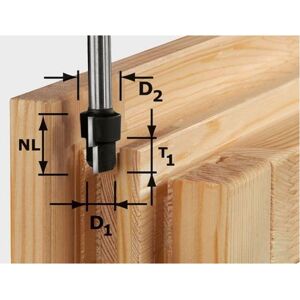 Stufenfräser hw D16,3/12,3/9,3 S12 – 492713 - Festool