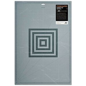 Fiskars Schneidematte, din A1 (B)600 x (T)910 x (H)2 mm 61,00cm (24)x36, hochwertige langlebige Oberfläche, klare graphische - 1 Stück (8372) (1003896)