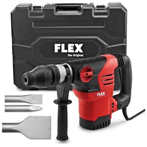 Flex SDS-MAX Bohrhammer CHE 5-40 inkl. Koffer und 3 tlg. Meißelsatz