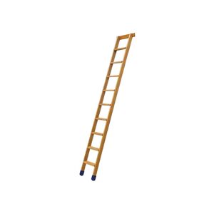 MATISÈRE Stufenleiter Holz 9 Stufen - zu erreichende Höhe 2.31m - BSMAG-FR-250