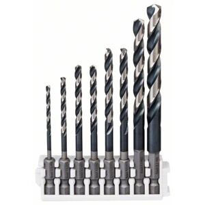 Bosch - Accessories 2608577140 Metall-Spiralbohrer-Set 2.50 mm, 3.30 mm, 4.20 mm, 5.50 mm, 6.80 mm,