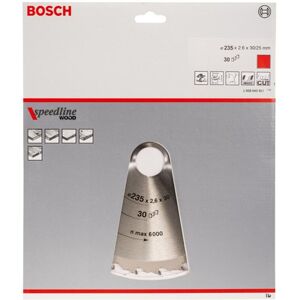 Hm Sägeblatt Speedline Wood 235x30/25 mm Z=30 - Bosch