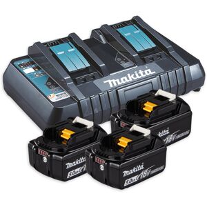 Makita - PowerSourceKit 18V 3x 5,0Ah 1x DC18RD