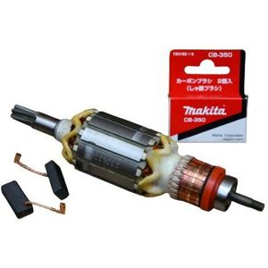 513633-7 Original Anker HR4001C+HR4010C+HR4011C+ Kohlebürsten CB-350 (194160-9) - Makita