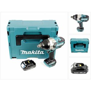 Makita DTW 1001 Y1J Akku Schlagschrauber 18V 3/4“ 1050Nm Brushless + 1x Akku 1,5Ah + Makpac - ohne Ladegerät