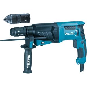 Bohrhammer HR2630T 800 w SDS-Plus 26 mm 2,4 j 1.200 U/min Bohren, Schlagbohren und Meißeln mit Schnellspannbohrfutter - Makita