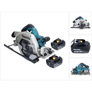 Makita - dhs 900 M2U Akku Handkreissäge 36 v ( 2x 18 v ) 235 mm Brushless + 2x Akku 4,0 Ah + Bluetooth Adapter - ohne Ladegerät