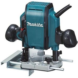 TRADE SHOP TRAESIO Makita Oberfräse Vertikal Pantograph 8mm 900w 0-27000 Rpm Rp0900j