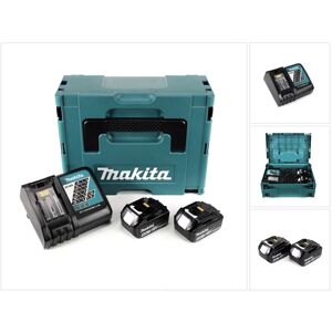 Power Source Kit 18V mit 2x BL1840B Akku 4,0Ah + DC18RC Ladegerät + Makpac ( 197494-9 ) - Makita