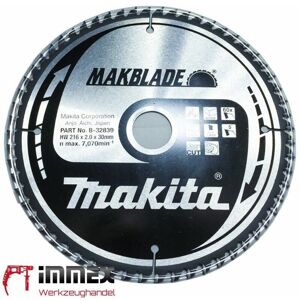 Makita - Sägeblatt 216x30mm - 60 Zähne Holz B-32839