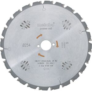 Hw/ct 216X30 24 wz 628009000 Hartmetall Kreissägeblatt 216 x 30 x 1.8 mm Zähneanzahl: 24 1 St - Metabo