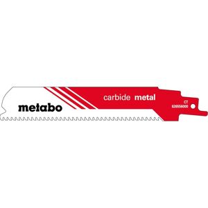 Säbelsägeblatt carbide metall 150x1,25mm für Stahl / Grauguss, S955CHM - Metabo