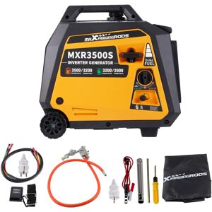 Maxpeedingrods - neuwertig] Dual Fuel Inverter Stromerzeuger 3,2kW-3,5kW Benzin lpg 25kg tragbar mit Digitaler Zähler E-start Seilzugstarter never