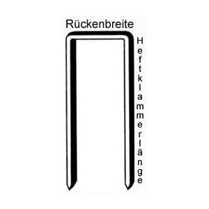 Heftklammern Z40CNKHA, P.=11.100 St. - Prebena