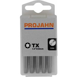 Projahn 1/4 Bit L50 mm TX T25 10er Pack