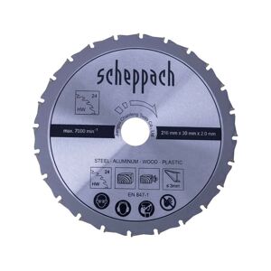 Multifunktions Sägeblatt Ø216mmx2,0mmx30mm/24 z HM90MP - Scheppach